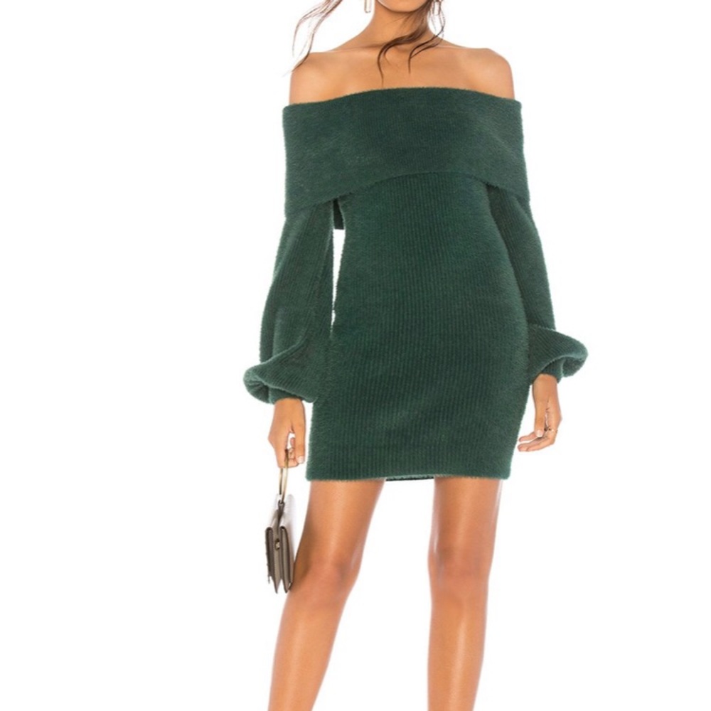 Tularosa Sweater Dress, Revolve Gramercy Green NWT